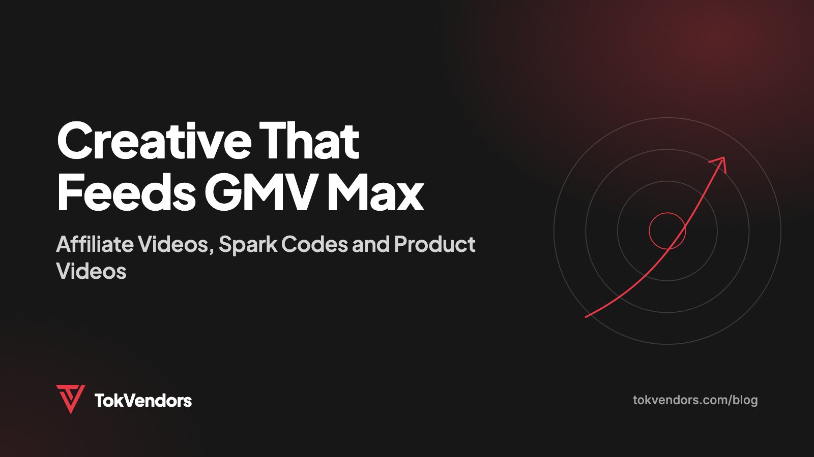 Creative That Feeds GMV Max: Affiliate Videos, Spark Codes and Product Videos