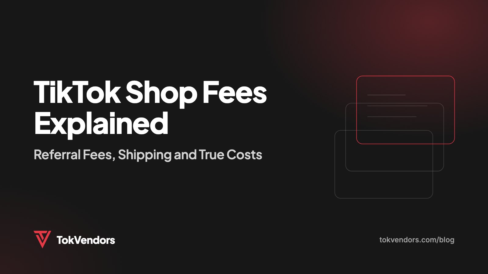 TikTok Shop Fees Explained: Referral Fees, Shipping and True Costs